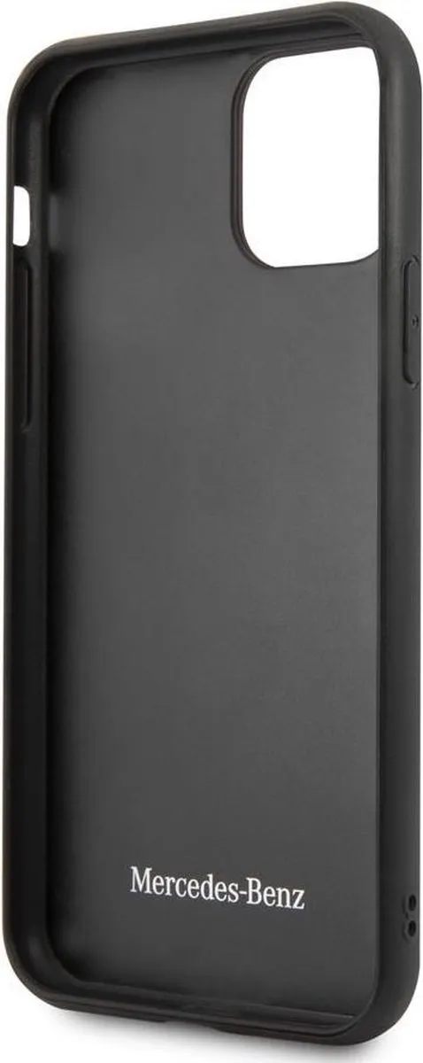 Mercedes-Benz iPhone 11 Pro Max Hoesje - Hout-look Rozenhout - afbeelding 6 van 6