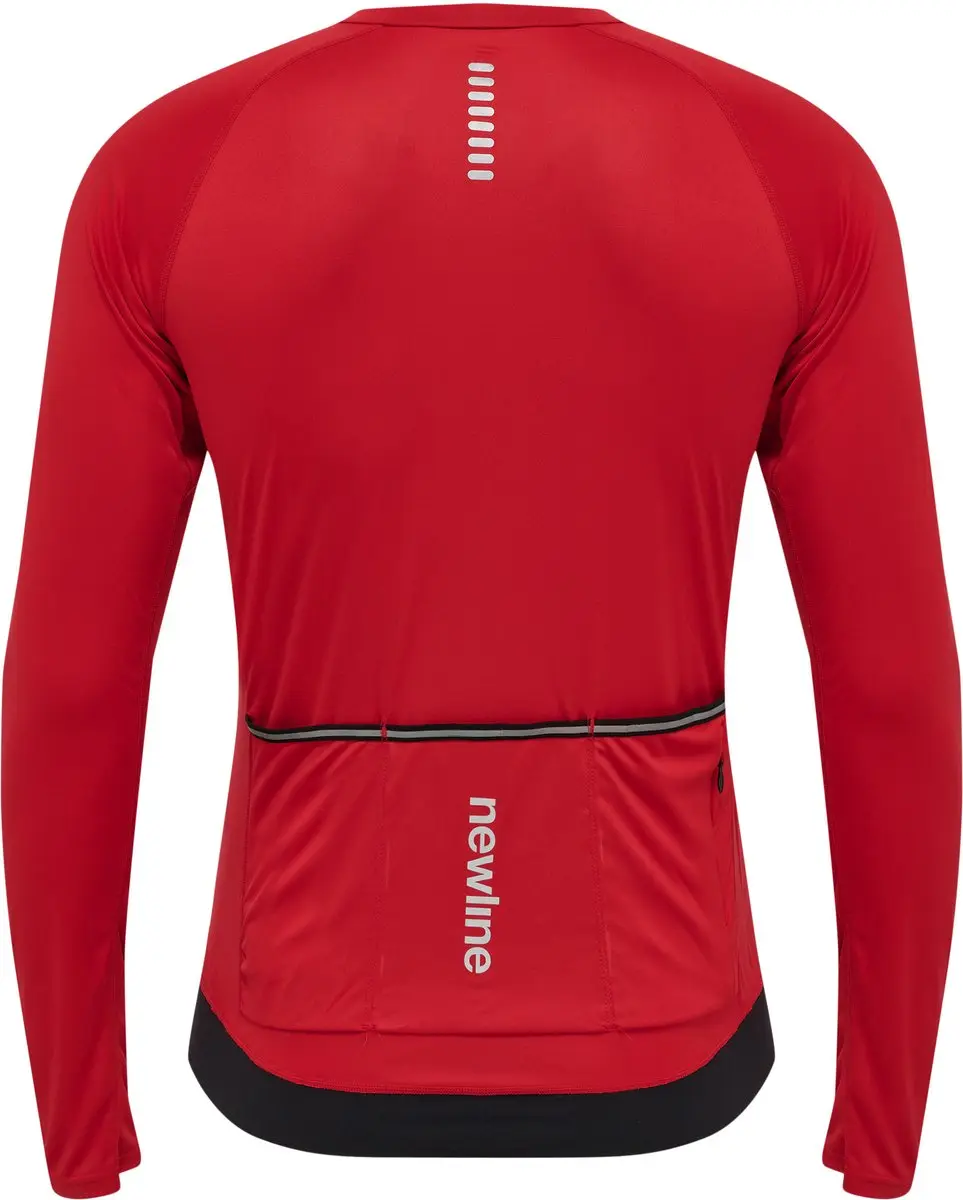 Newline Mens Core Bike L/S Jersey - XL - Tango Red