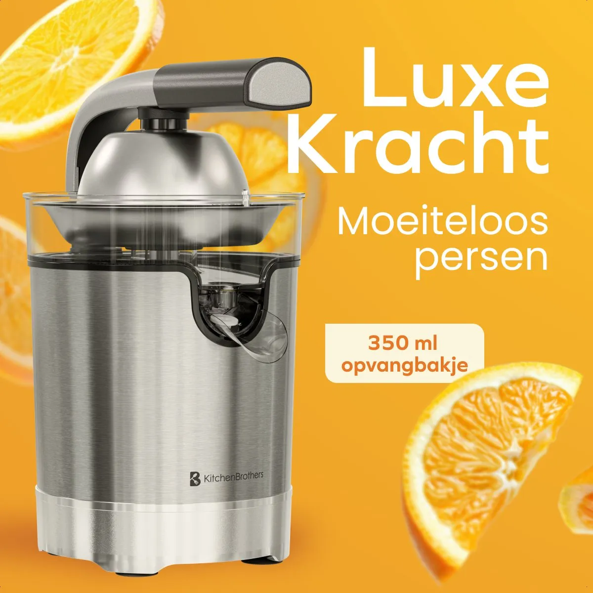 KitchenBrothers Citruspers KB1004162 - 350W - RVS