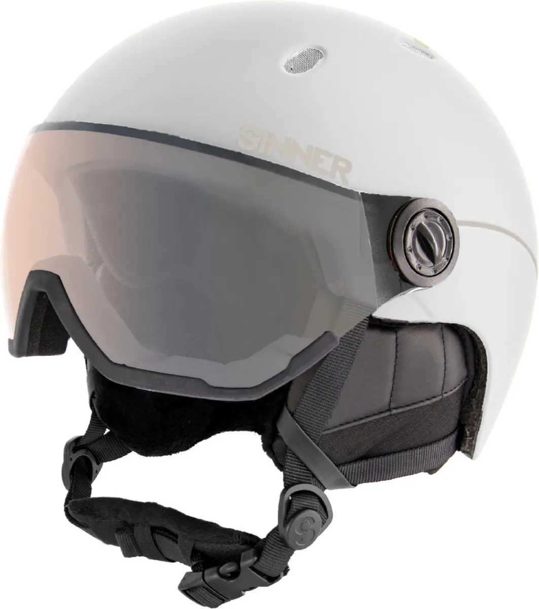 Sinner Titan Visor Trans+ Skihelm Met Vizier 2023