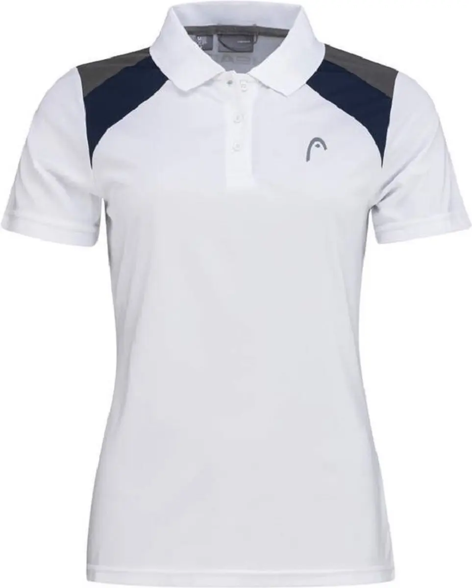 HEAD Poloshirt Club 22 Tech Dames Wit