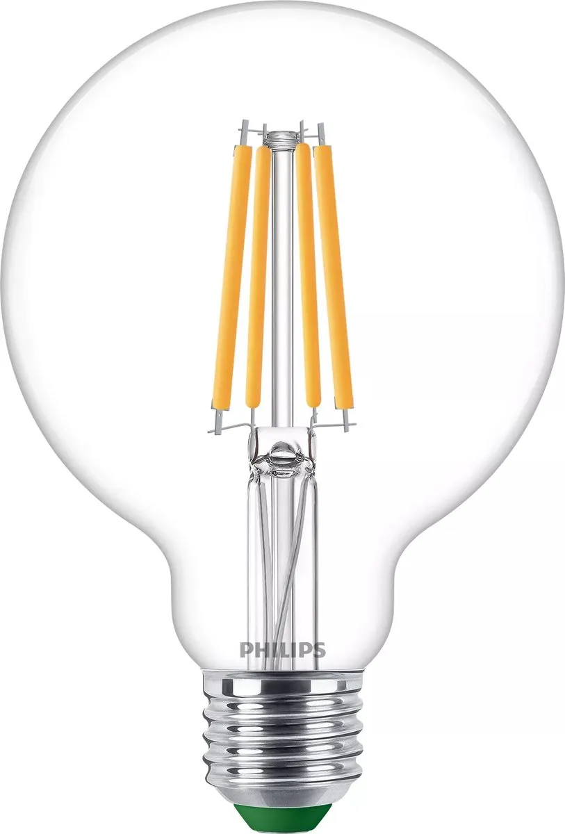 Philips Ultra Efficient LED Globe 4W E27 Warmwit