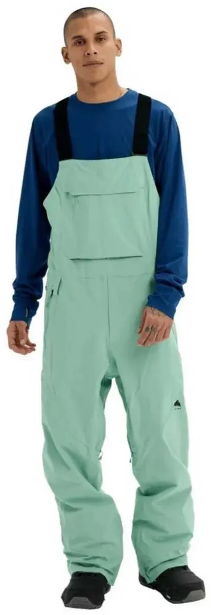 Burton Reserve 2l Stretch Bib Broek Groen S Man