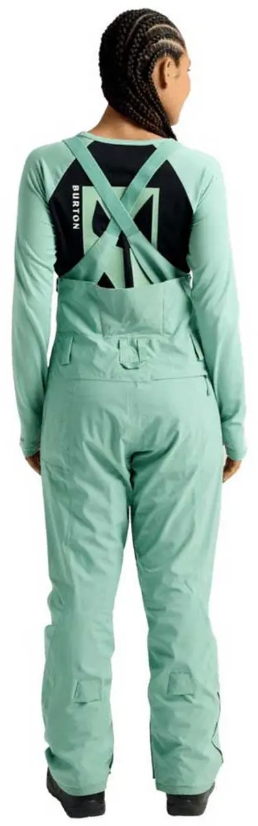 Burton Reserve 2L Stretch Slim Bib Hose - L - Soft Sage
