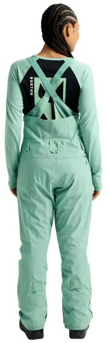Burton Reserve 2L Stretch Slim Bib Hose - L - Soft Sage