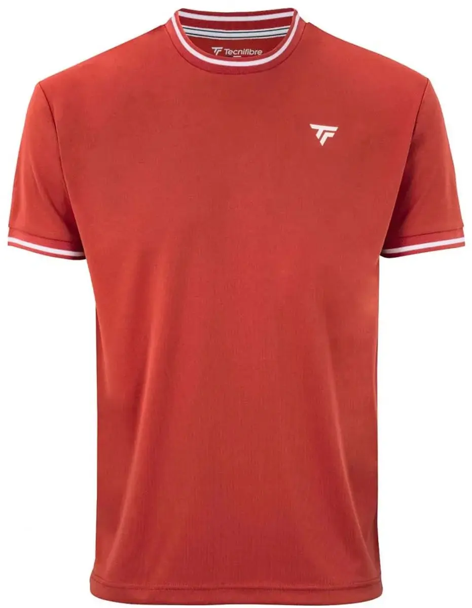 Tecnifibre Team Tech T-shirt Met Korte Mouwen Rood 2XL Man