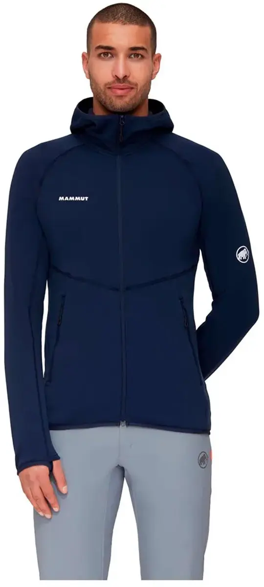 Mammut Aconcagua Fleece Met Volledige Rits Blauw XL Man
