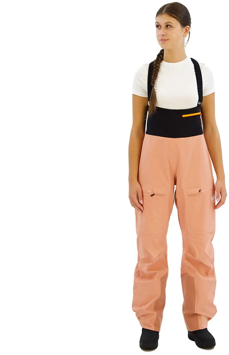 Mammut Haldigrat Hardshell Bib Broek Roze 36 / Regular Vrouw