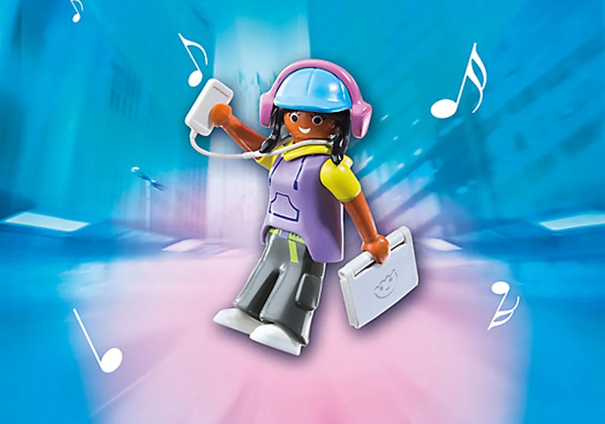 Playmobil Multimedia Meid 6828 - Paars