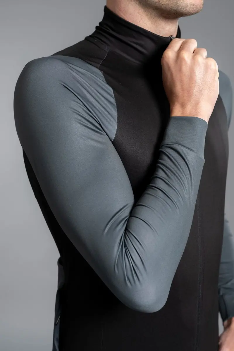 Bioracer Tempest Light Wielervest - Zwart/Antraciet - Maat M