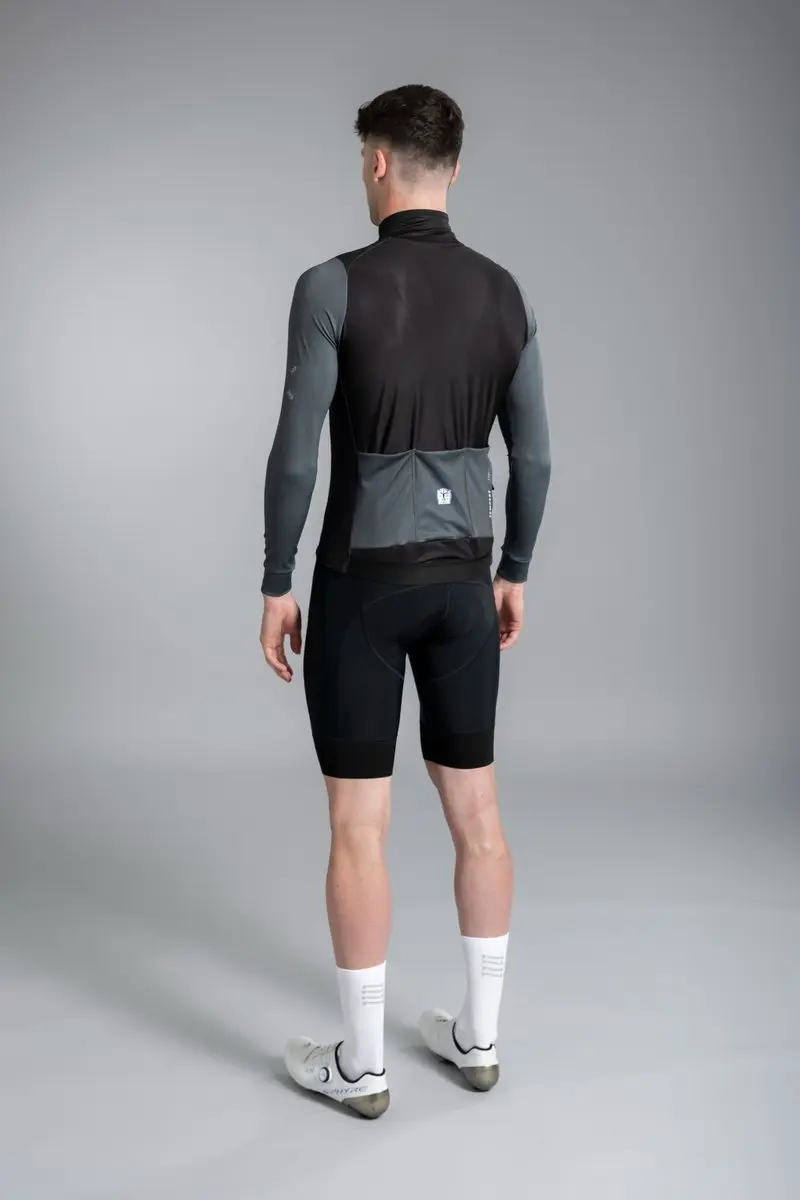 Bioracer Tempest Light Wielervest - Zwart/Antraciet - Maat M