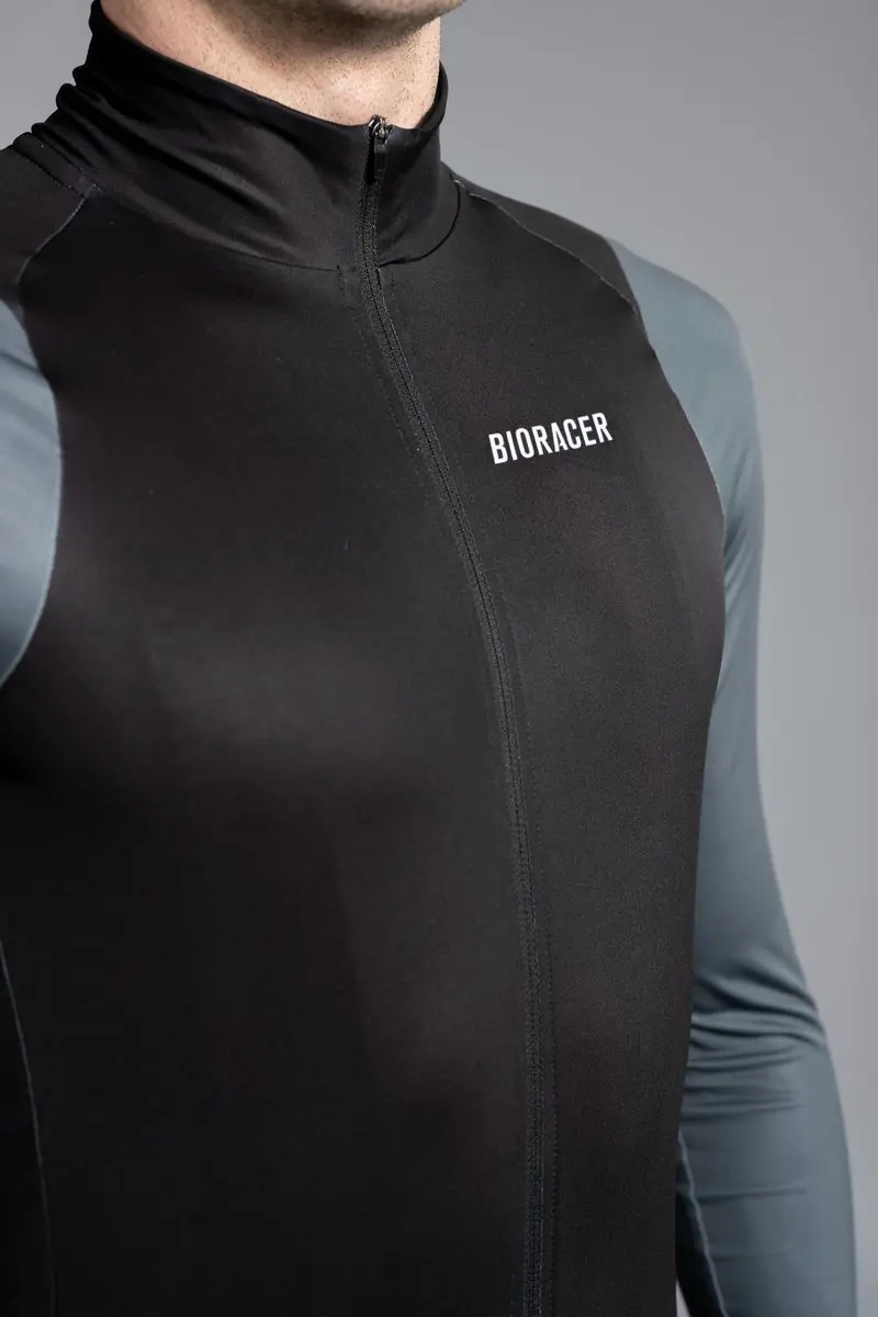 Bioracer Tempest Light Wielervest - Zwart/Antraciet - Maat M