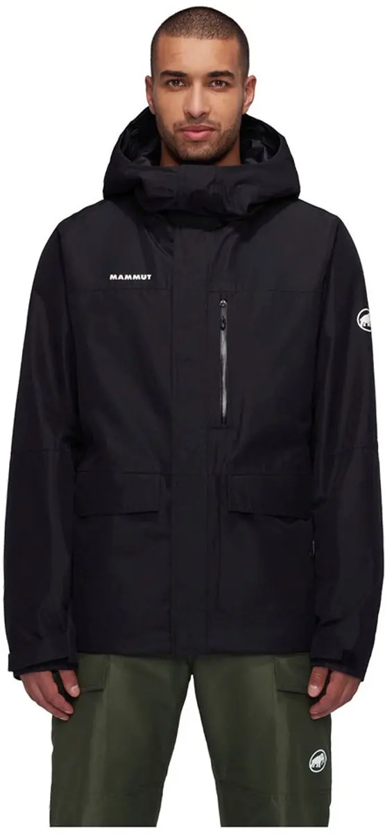 Mammut Fall Line Hardshell Thermo Jas Zwart L Man