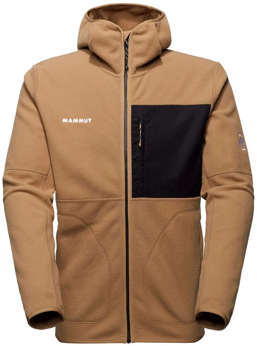 Mammut Tamaro Fleece Met Volledige Rits Bruin XL Man