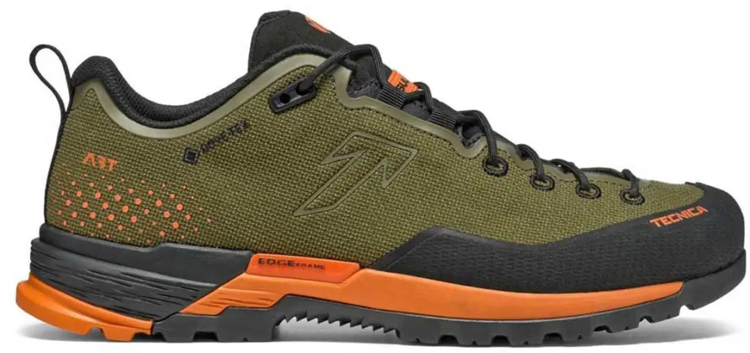 Tecnica Sulfur S Gore-Tex Approach Schoenen 44 - Dark Olive/Burnt Orange