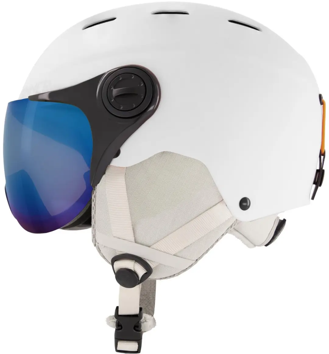 SINNER Typhoon Visor Skihelm - Maat S 50-54cm - Wit