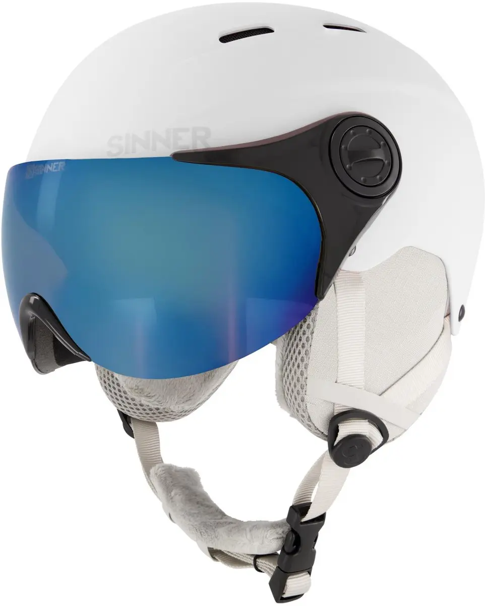 SINNER Typhoon Visor Skihelm