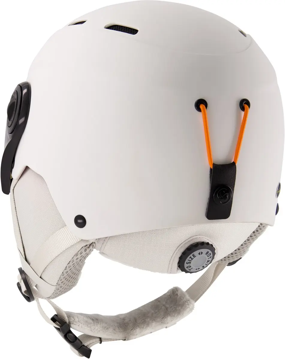 SINNER Typhoon Visor Skihelm - Maat S 50-54cm - Wit