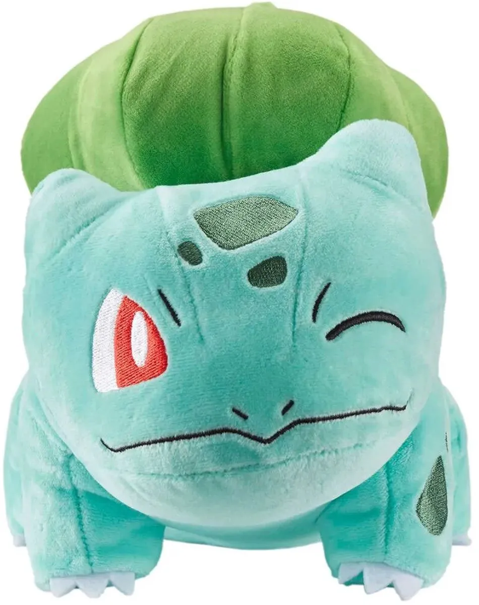 Pokémon Bulbasaur Pluche - 20 cm - Blauw/Groen