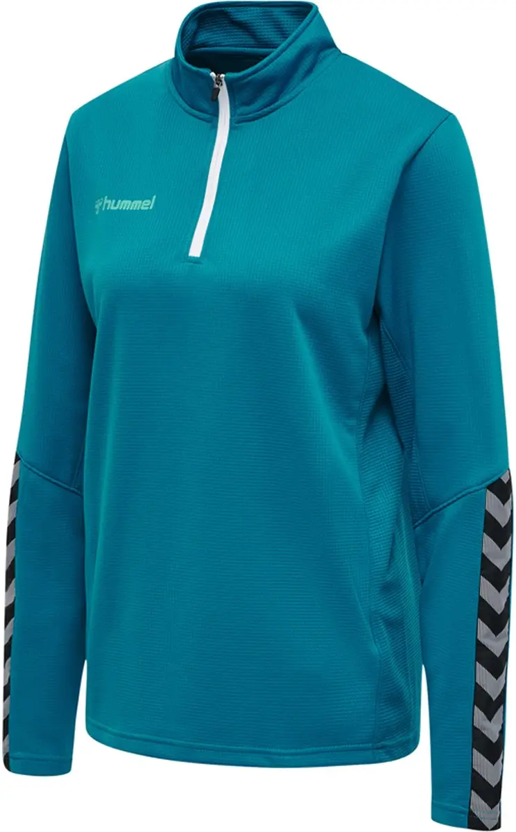 hummel Authentic Half Zip Sweatshirt - XL - Celestial - afbeelding 2 van 6