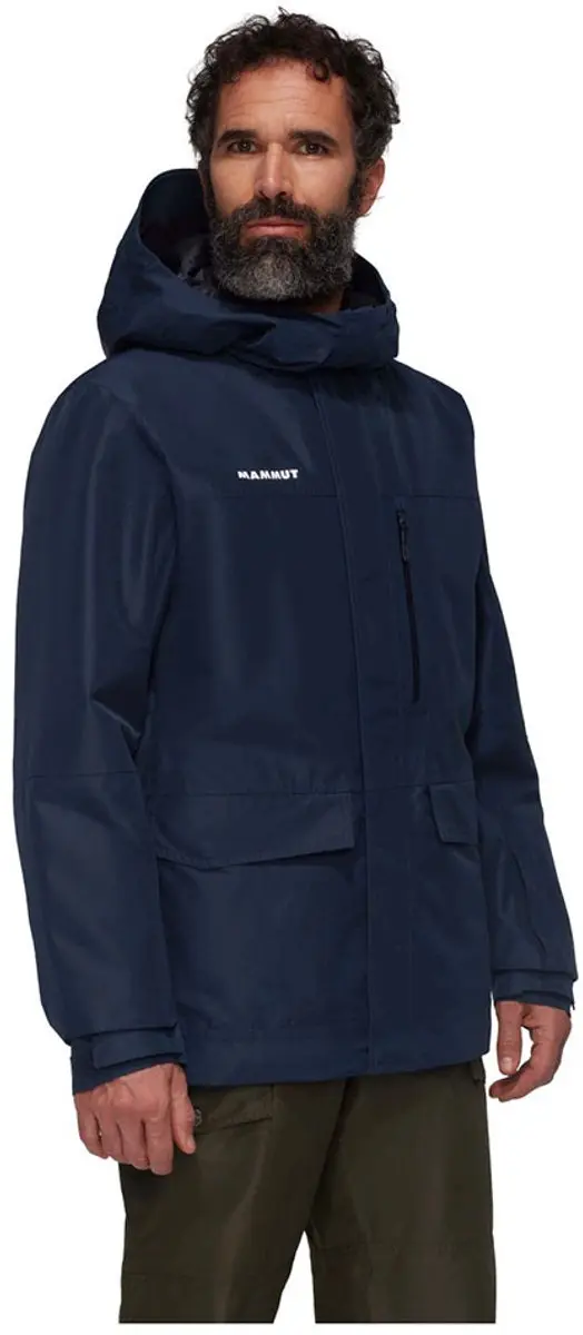 Mammut Fall Line Hardshell Thermo Jas Blauw L Man