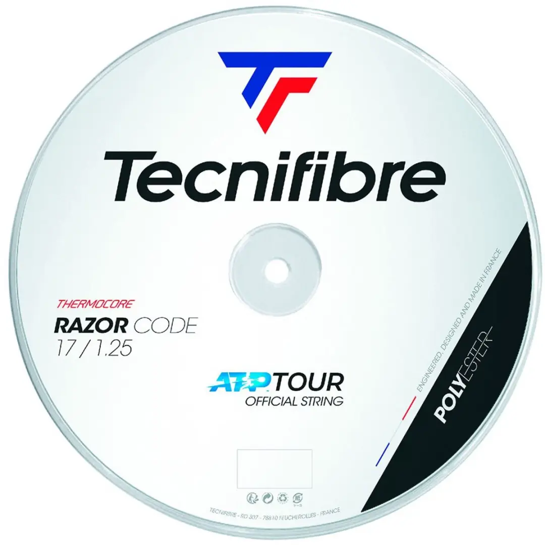 Tecnifibre Razor Code 200 M Tennisracketsnaar Blauw 1.20 mm