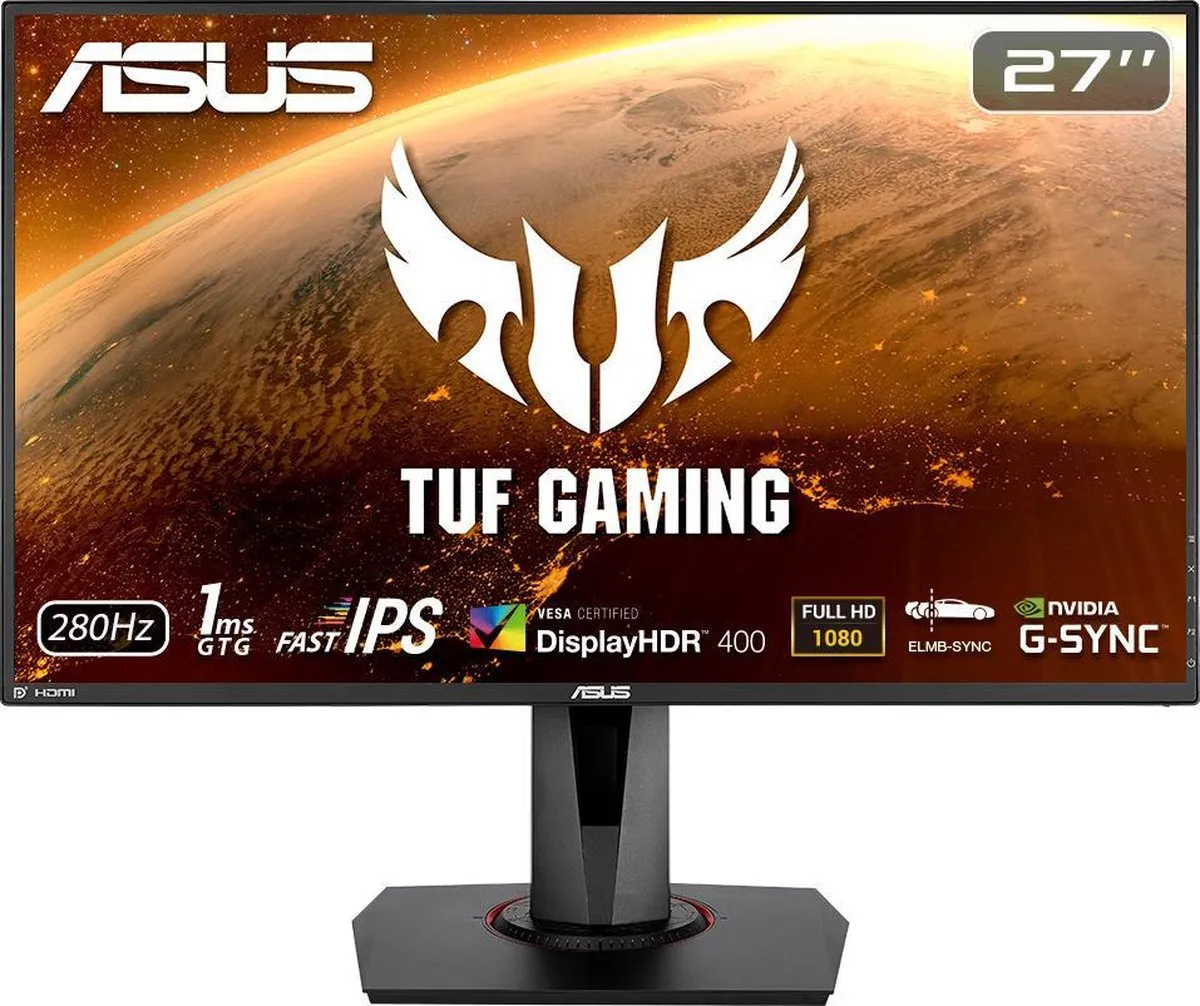 ASUS VG279QM Monitor - 27" - 1x DisplayPort 1.4