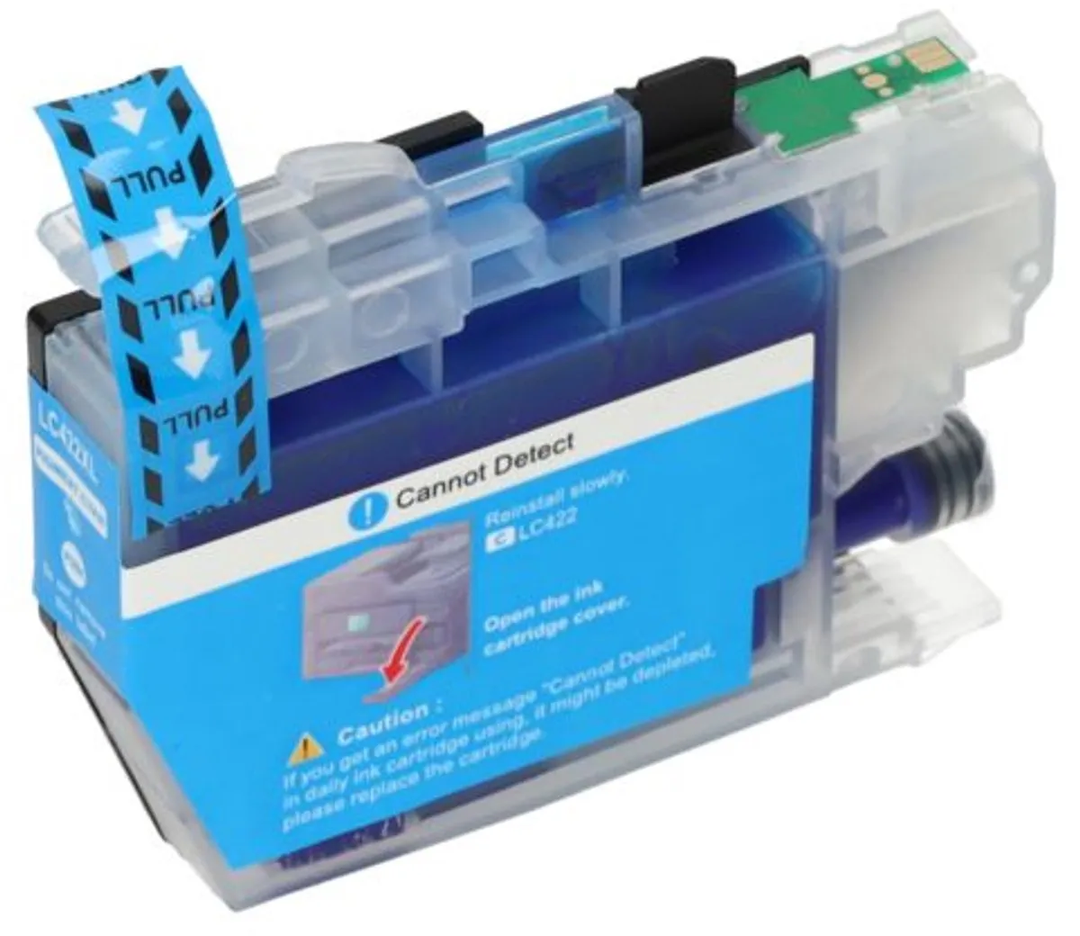 PrintAbout LC-422XLC Inktcartridge Cyaan - 1650 pagina's