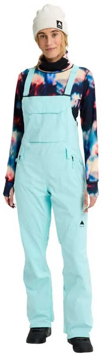 Burton Reserve 2l Stretch Slim Bib Broek Blauw S Vrouw