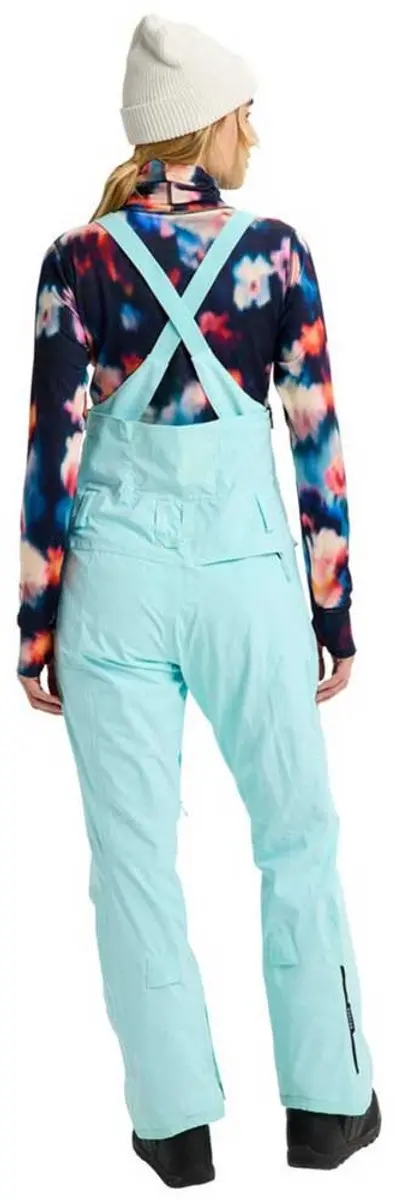 Burton Reserve 2l Stretch Slim Bib Broek Blauw S Vrouw