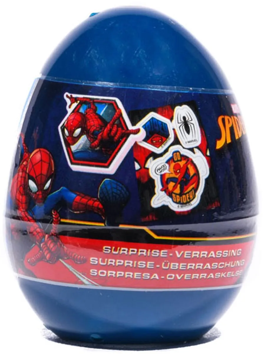 Spider-Man Marvel Verrassingsei Blauw SP19108V