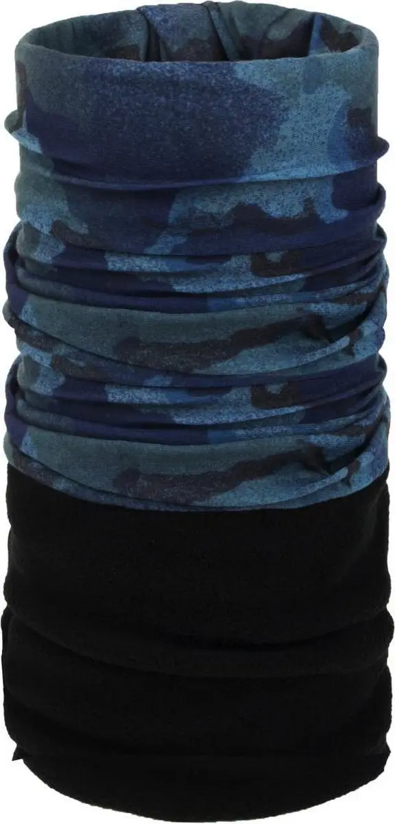 Sinner Fleece Bandana Camo Midnight Unisex Nekwarmer