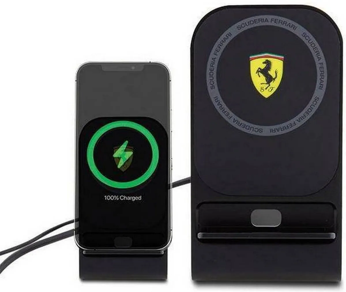 Ferrari Scuderia Draadloos Laadstation 15W - Zwart