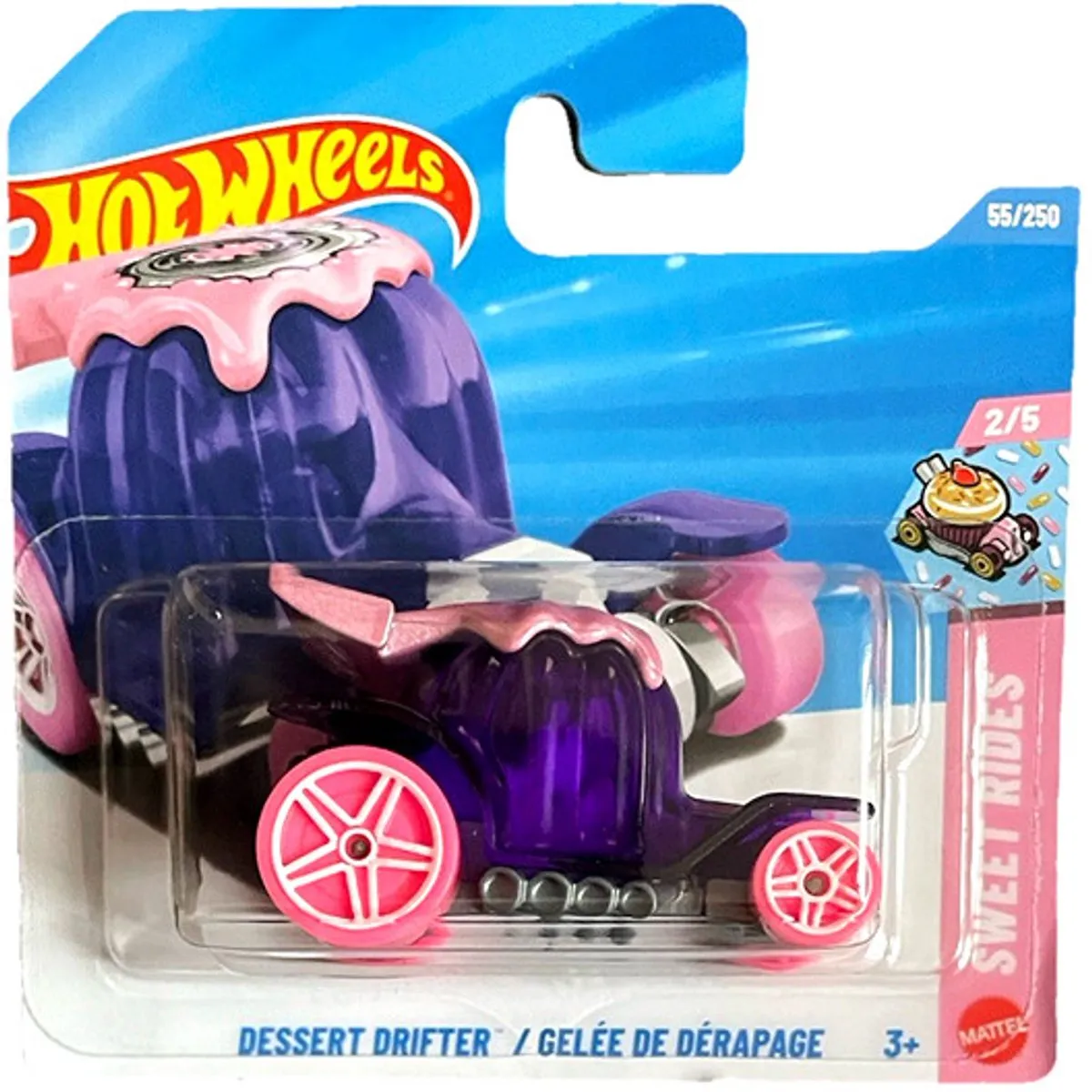 Hot Wheels Sweet Rides Short Card Dessert Drifter 21A