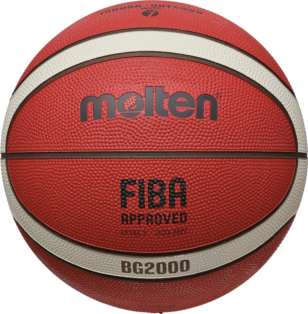 Molten Basketbal Maat 7 - Oranje/Wit/Zwart