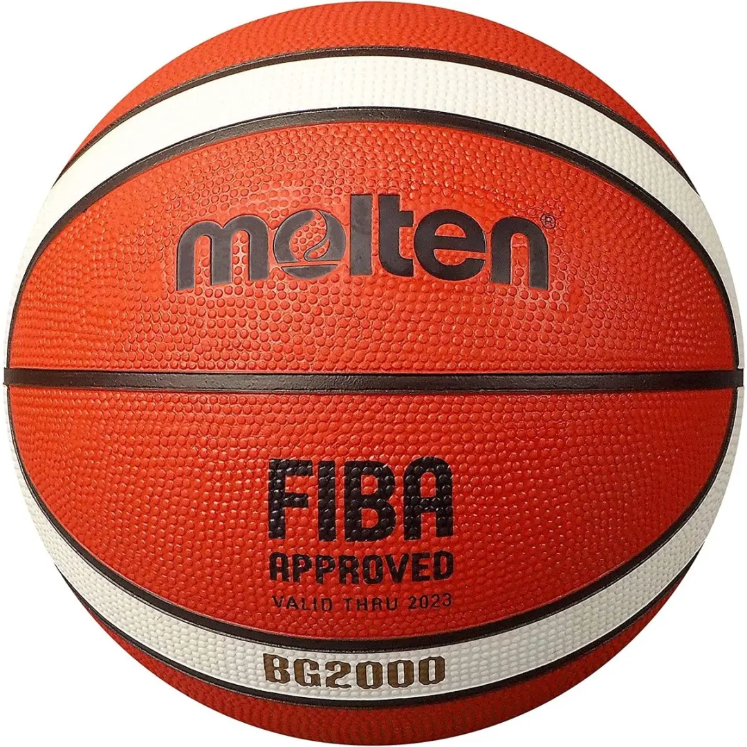 Molten Basketbal Maat 7 - Oranje/Wit/Zwart