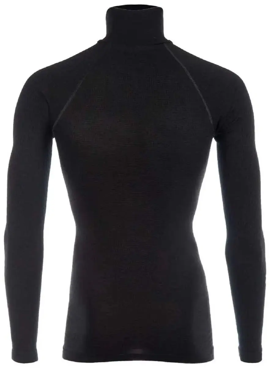 Bioracer Thermal Merino Lange Mouwen Basislaag - Zwart