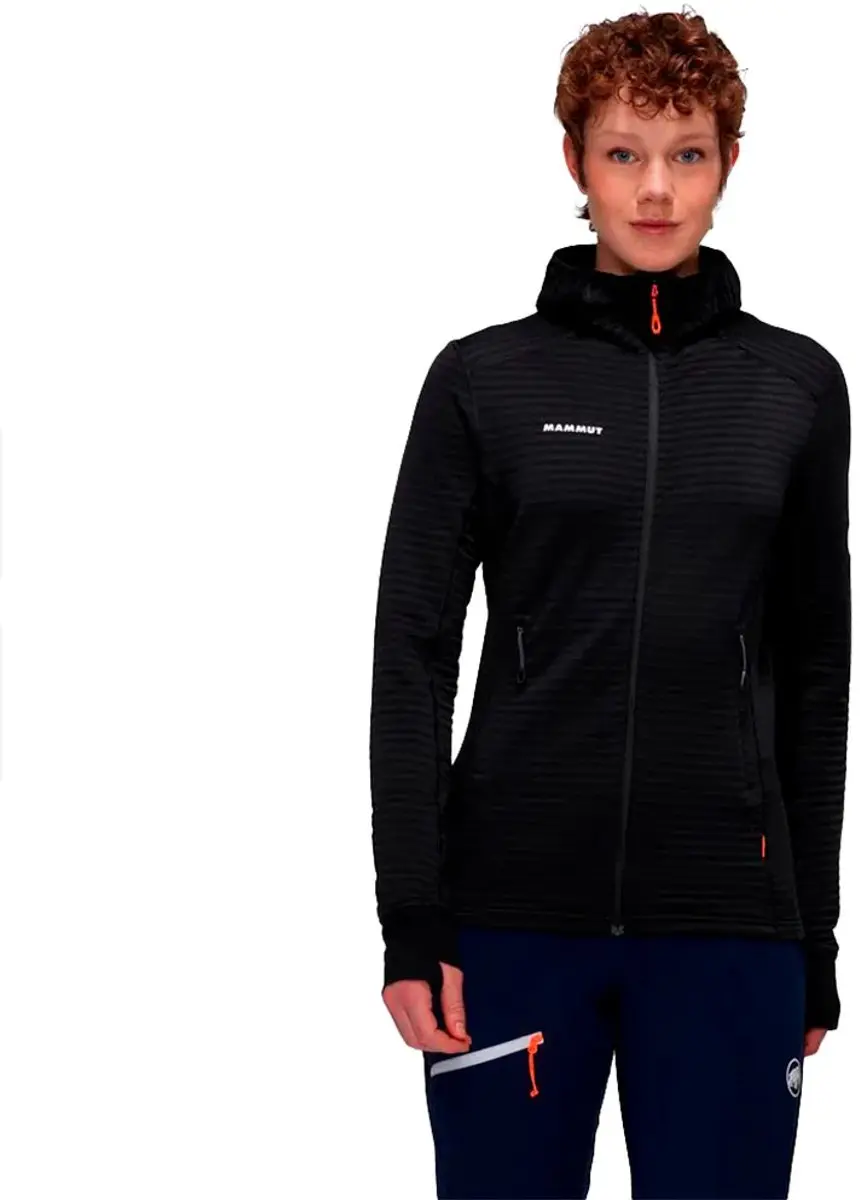 Mammut Taiss Light Fleece Met Volledige Rits Zwart XS Vrouw