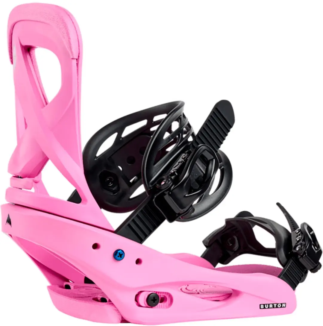 Burton Scribe Re Flex Snowboardbindingen Voor Vrouwen Roze L Vrouw