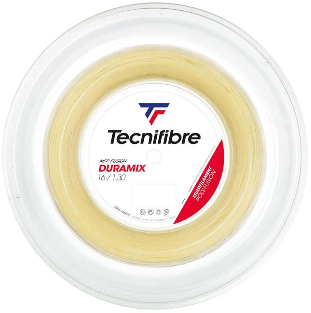 Tecnifibre Duramix Tennisracketsnaar 200 M Goud 1.25 mm