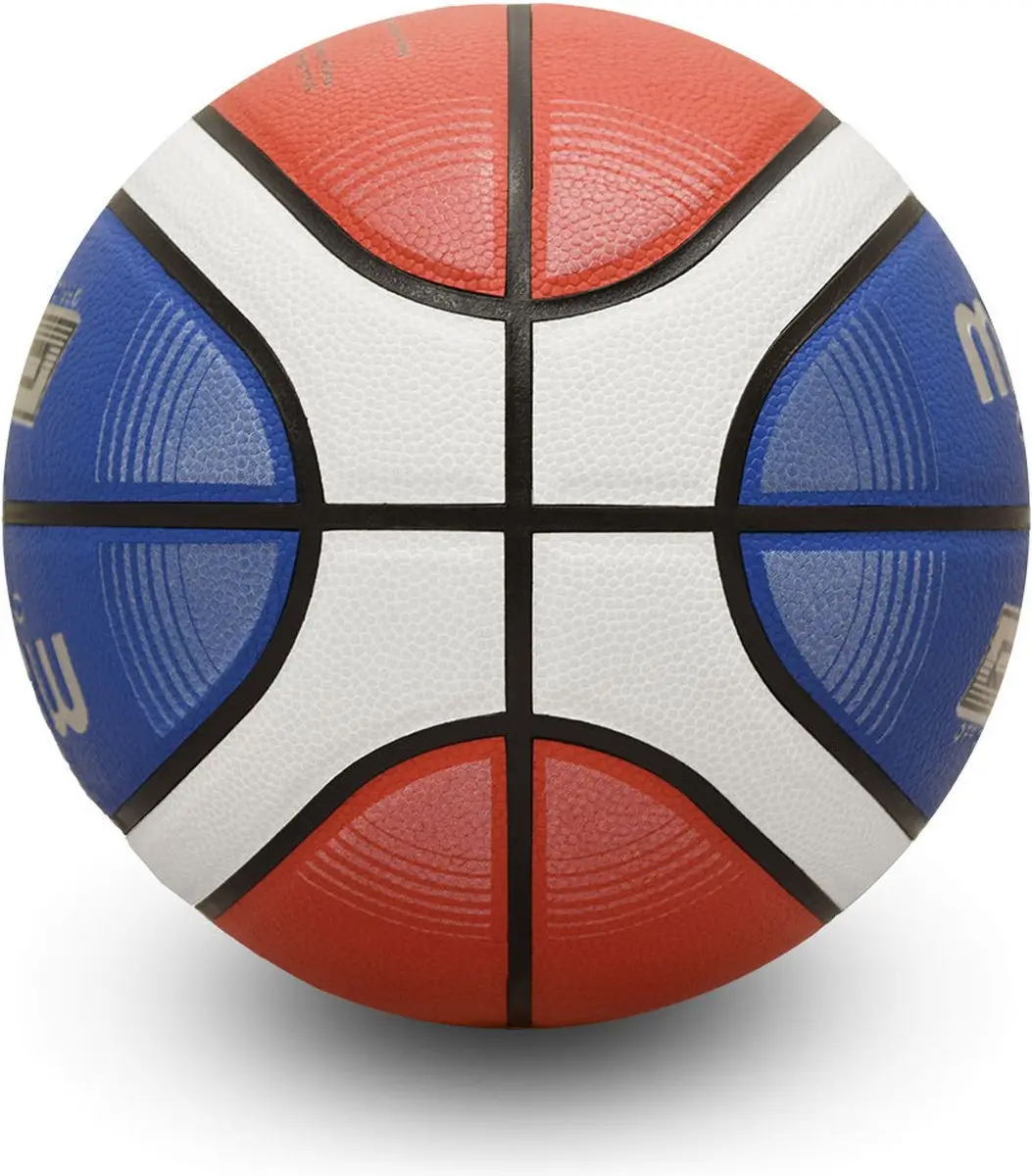 Molten BGMX6-C Basketbal - 6 - Wit/Blauw/Rood