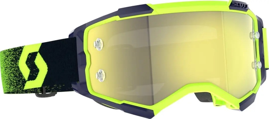 Scott Fury Chrome Motorcross bril -