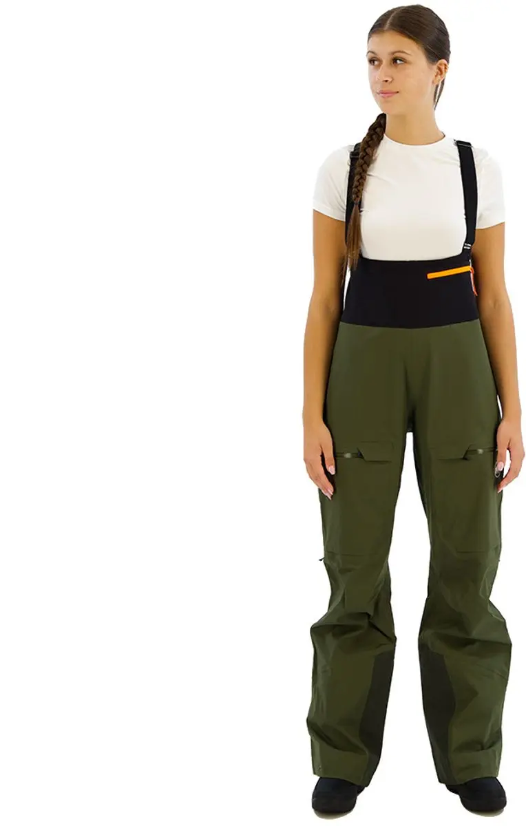 Mammut Haldigrat Hardshell Bib Broek Groen 36 / Regular Vrouw
