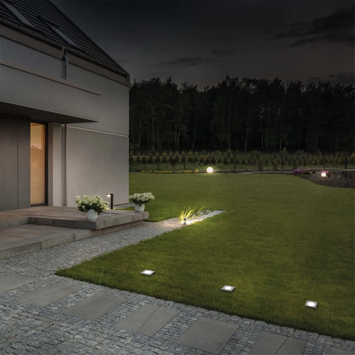 LEDVION Grondspot 5W 6500K GU10 IP67 - Geborsteld RVS
