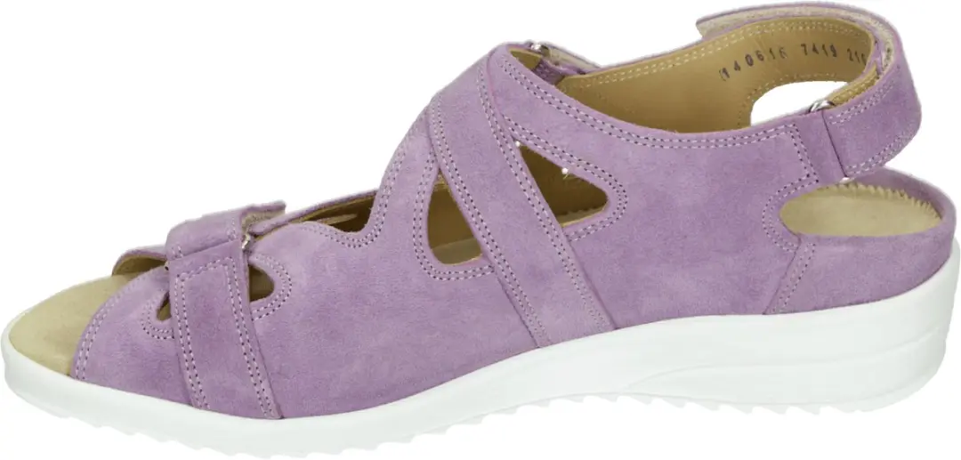 Durea 7419 G Platte Sandalen - Paars - 40.5