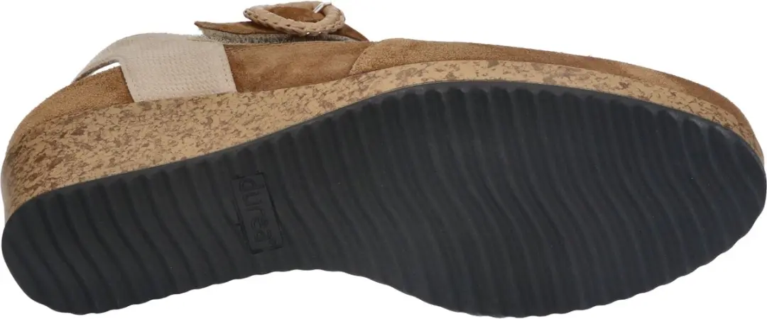 Durea 5919 H Sandalen - Cognac - Maat 40.5