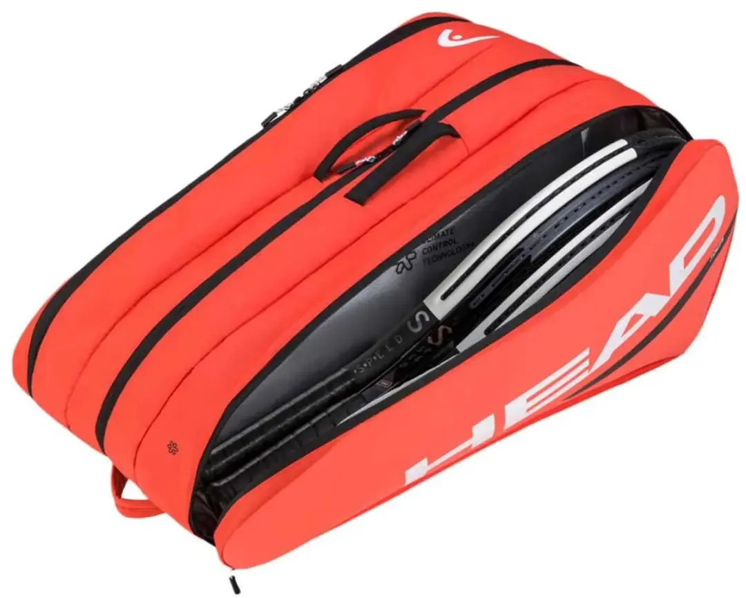 Head Tour Racquet Bag XL - 12 Rackets Fluo Oranje - afbeelding 2 van 6