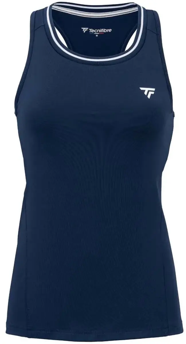 Tecnifibre Team Tech Mouwloos T-shirt Blauw M Vrouw