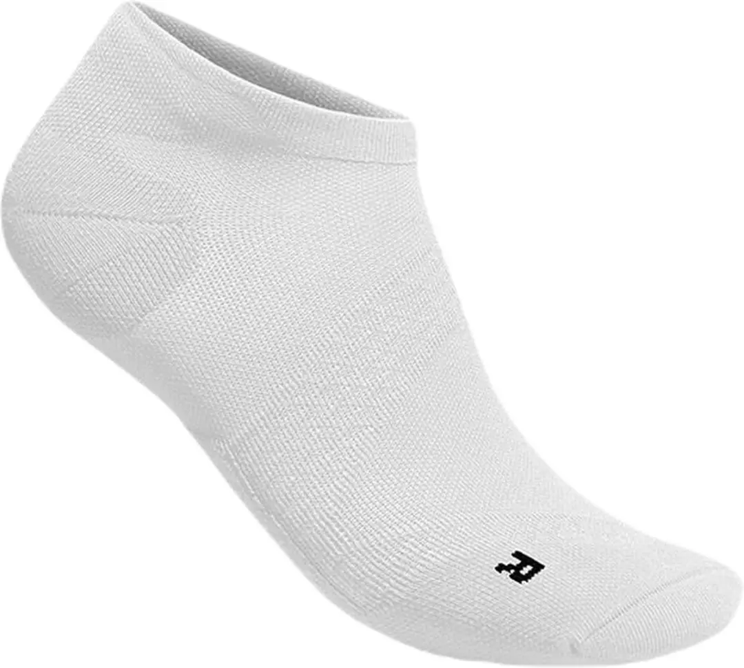 Bauerfeind Sports Run Ultralight Low Cut Compressiekousen - Wit