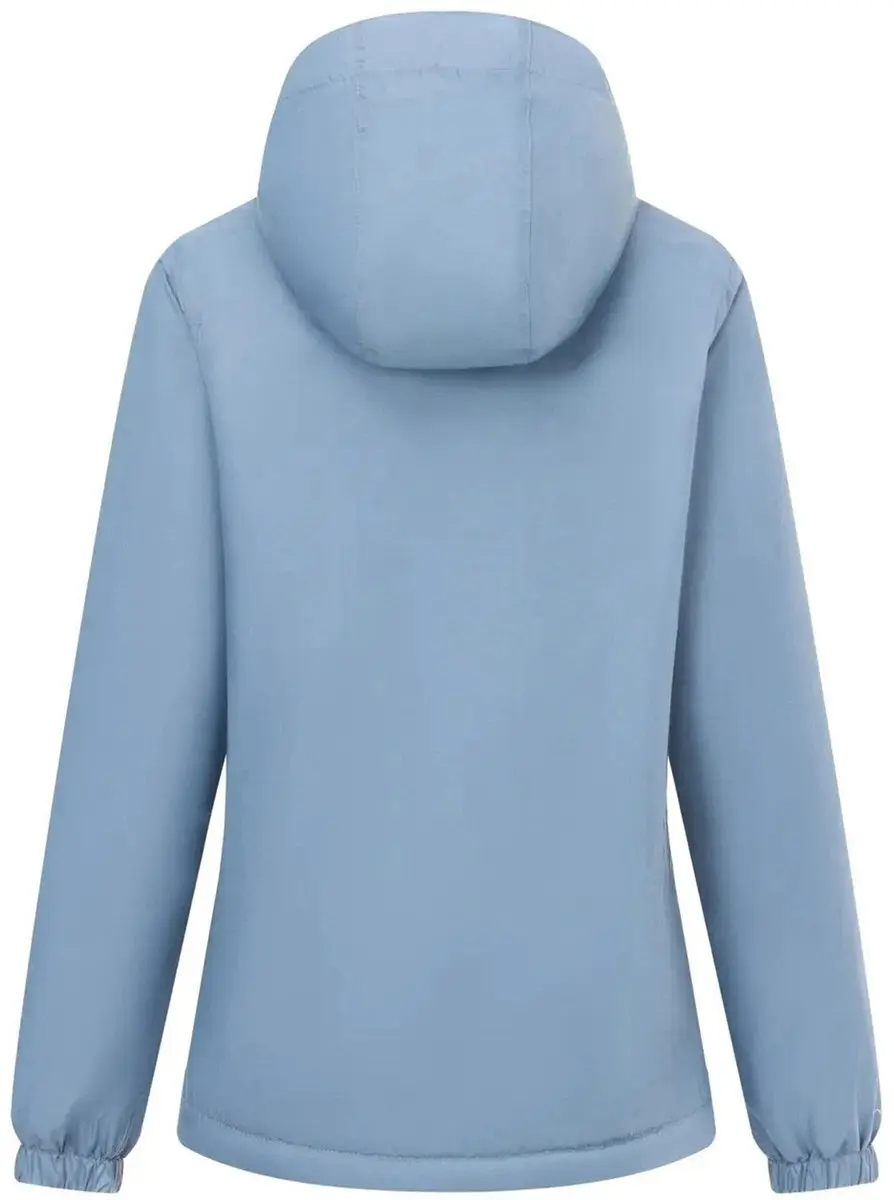 Regatta Kygo Fleece Lined Waterdichte Jas - XXL - Lichtblauw